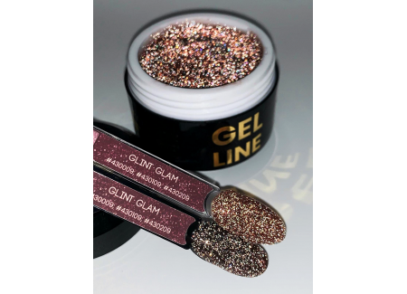 FLICKERING DARK LINE BUILDER GEL - GLINT GLAM 15ml